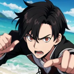 Eren Yeager Hair AI Character