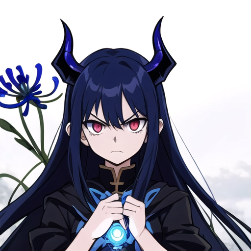 Profile of Blue Spider Lily Demon Slayer