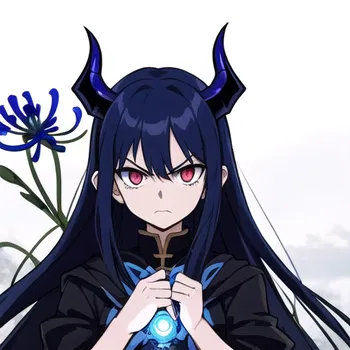 AI Character Blue Spider Lily Demon Slayer