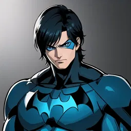 Nightwing Costume AI Character