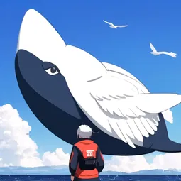 Pigeon Whale AI Character