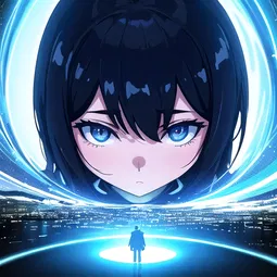 Digital Hallucination AI Character