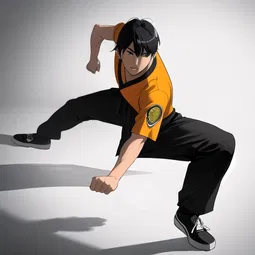 Kung Fu Shoes AI Character