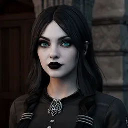Goth Stepsister AI Character